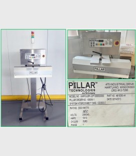 SELLADORA POR INDUCCIÓN PILLAR TECHNOLOGIES Mod. UNIFOILER
